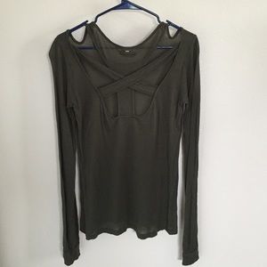 Forest green Obey long sleeve