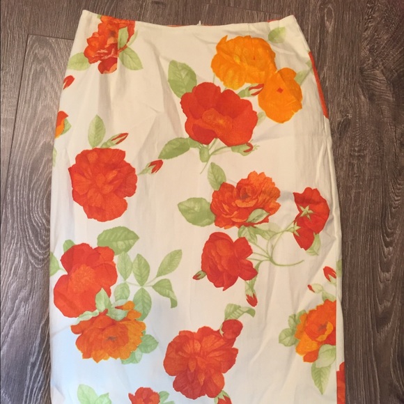Floral skirt