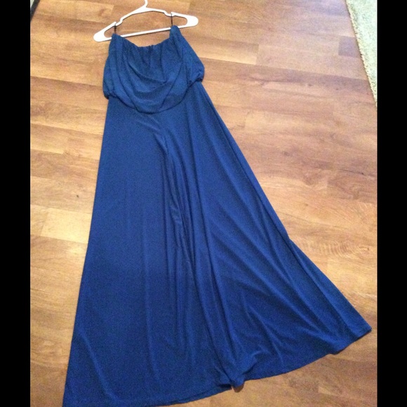Royal blue stretchy jumpsuit
