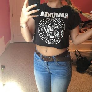 Ramones Crop Top