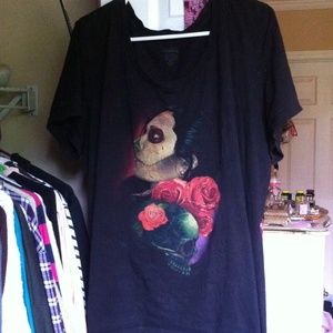Black Skull Girl t-shirt