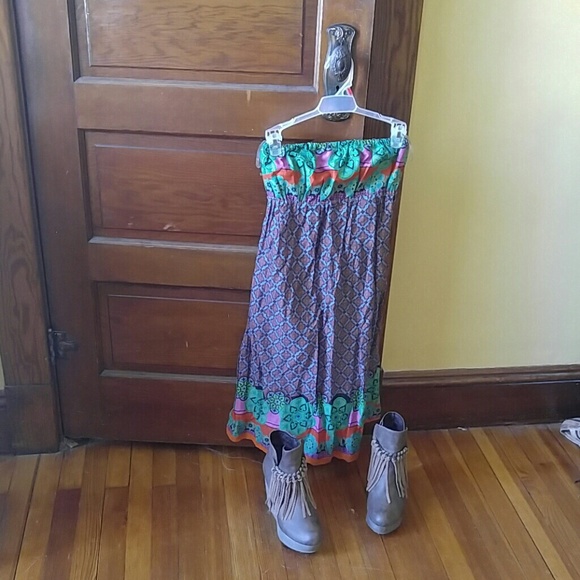 Strapless dress..never worn, but tags are removed. - Picture 1 of 1