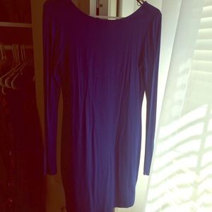Royal Blue Short Dress