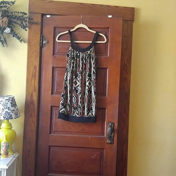 Tribal print size small dress