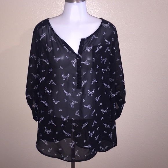 Chiffon tunic