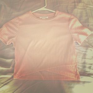 Pink Crop Top