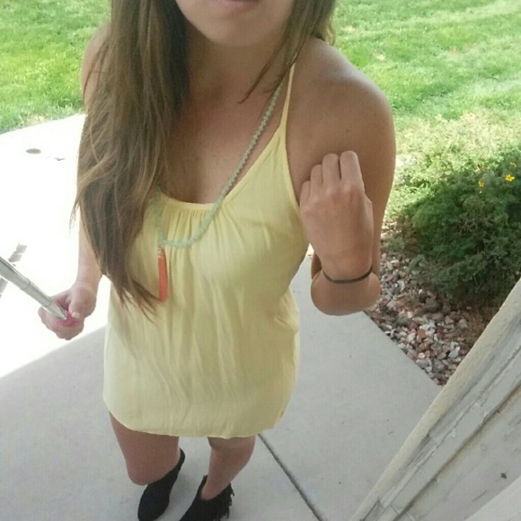 << Lace T Back Dress >> - Picture 2 of 3