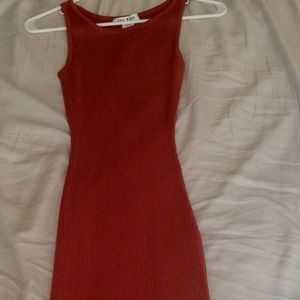 Sleeveless Sweater Dress