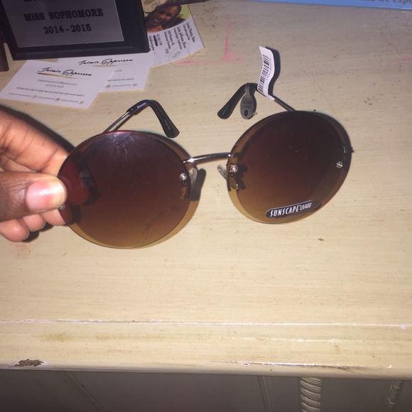 New with tags circle glasses