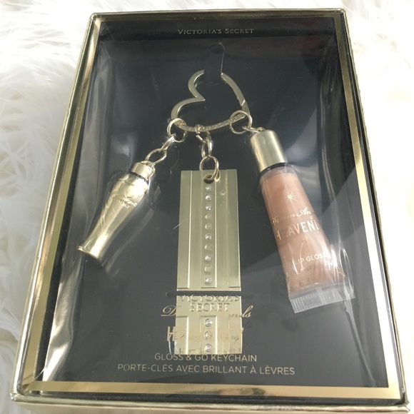 VIctoria secret gloss and keychain