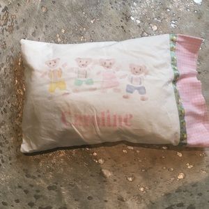 'Caroline' Bear Pillow