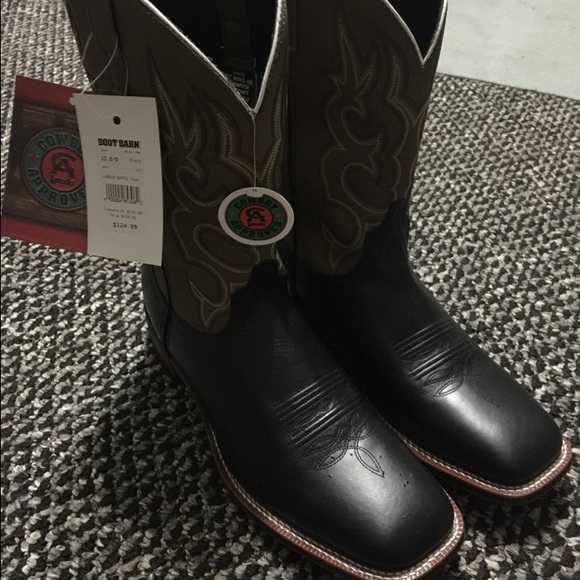 New Men's size 13 black western boots