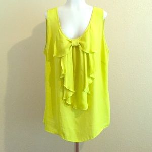 Neon Chiffon Tank