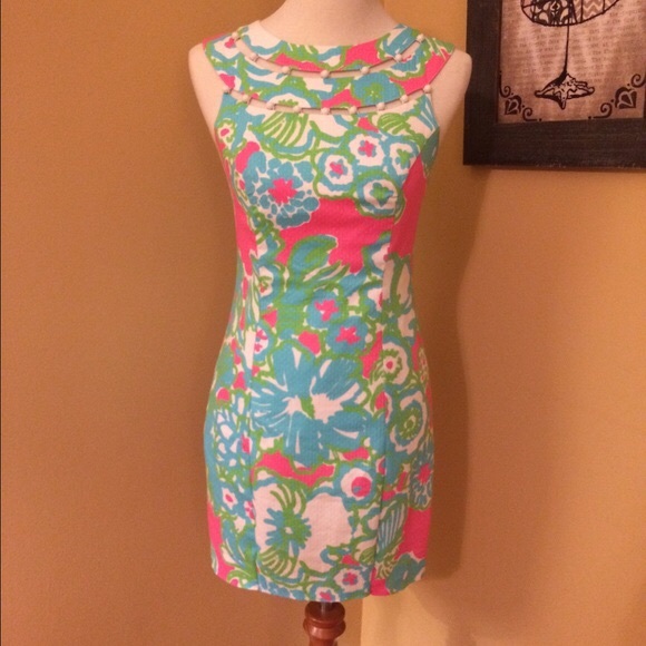 Lilly Pulitzer Lindy Pink A Delicacy Shift Dress 4