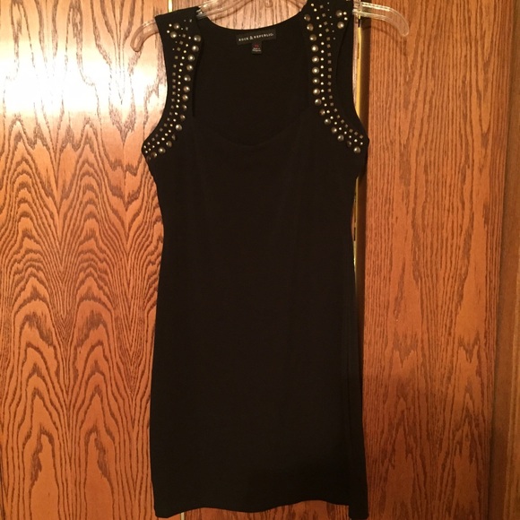 Rock & Republic studded black dress