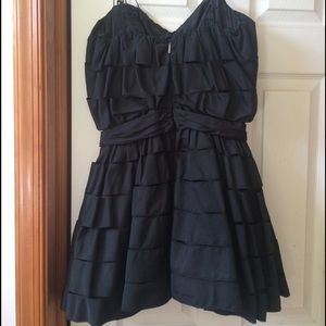 Roberto Cavalli Black Cocktail Dress