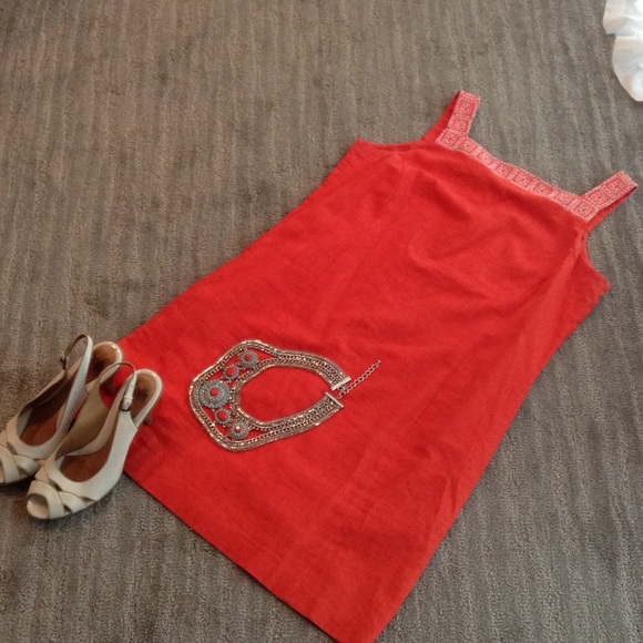 Gorgeous Coral Summer Dress!
