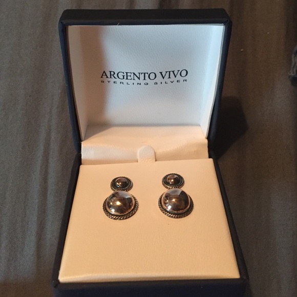Argento Vivo sterling silver earrings