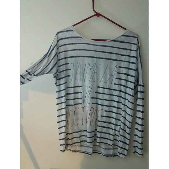 Striped french shirt
