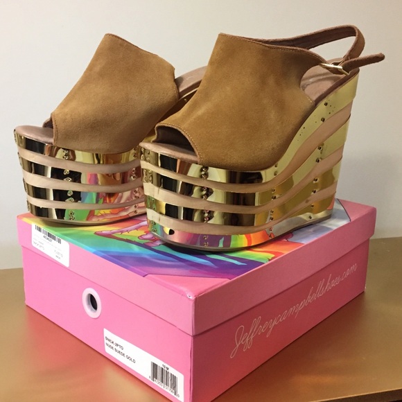 Jeffrey Campbell Snick 2PTO Platforms - Picture 2 of 3