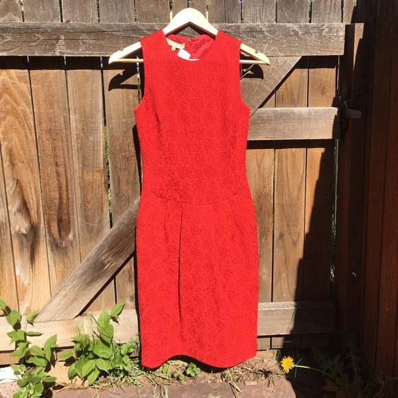 Michael Kors Crimson sheath dress