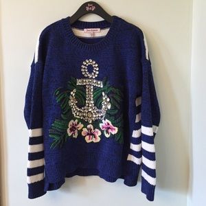Juicy Couture Oversized Sweater.