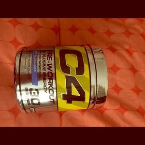 C4 pre-work out