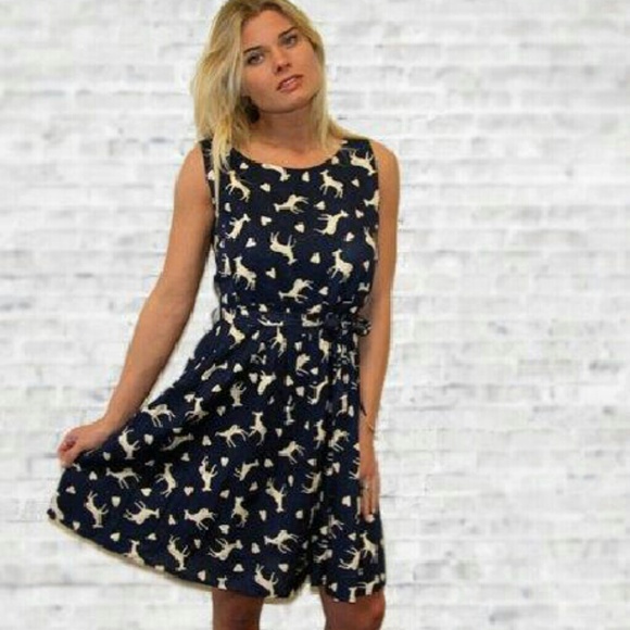 Tank style Deer print sundress