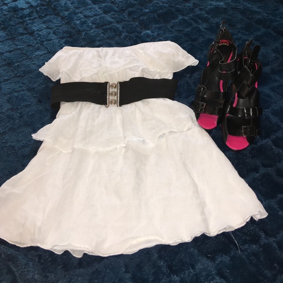 Cute Mini Dress! All White Party Ready! 🎉SOLD🎉 - Picture 1 of 1