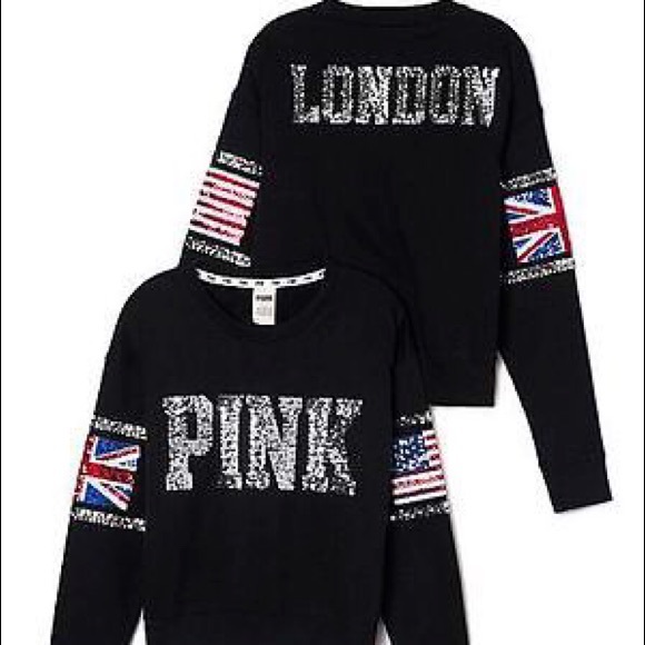 Victoria's Secret Pink fashion show crew neck