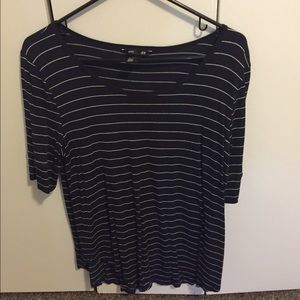 H&m striped shirt barely worn