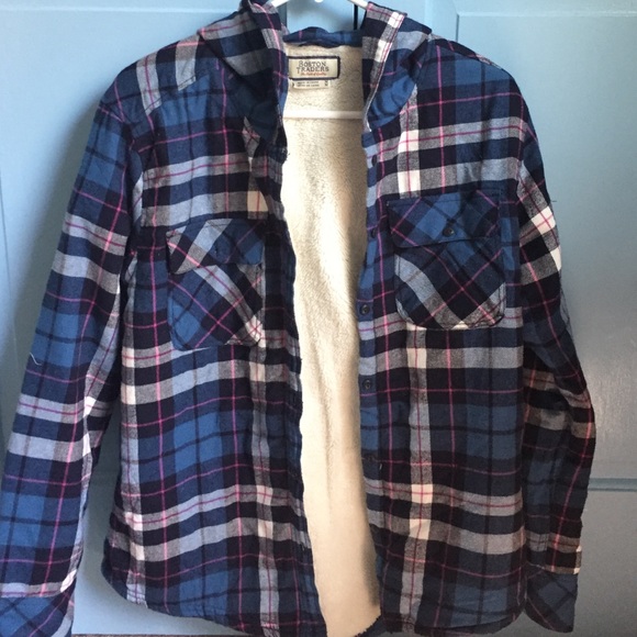 Never worn Boston traders flannel jacket