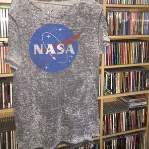 Distressed NASA T-Shirt