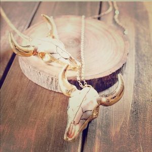 Beautiful Cattle 24K Gold Plated Necklace