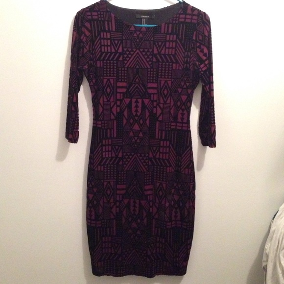 Forever 21 purple velvet dress nye dress
