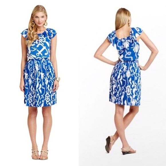 Lilly Pulitzer Crowley Dress in Schooner