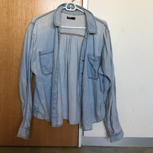 Jean button up