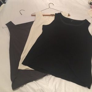 3 sleeveless talbots tanks sold together