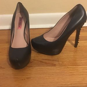 Betsy Johnson studded heels