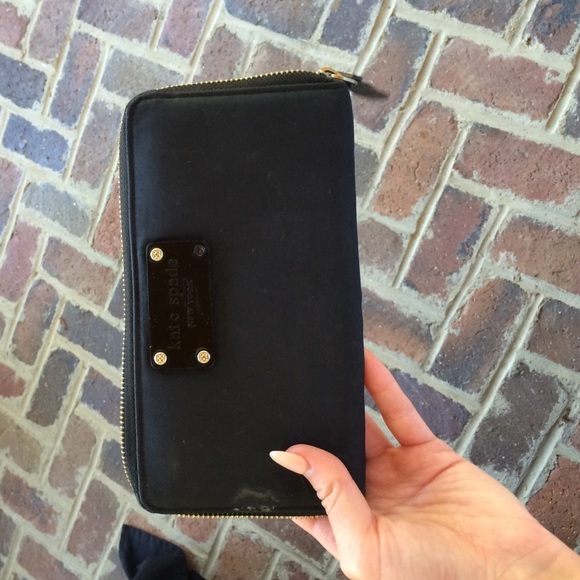Kate spade black wallet