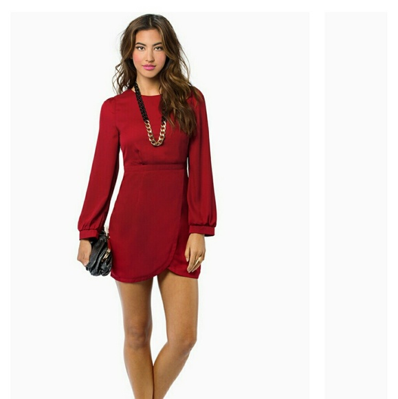 Brand New Burgundy Tulip Dress/ Cocktail Dress