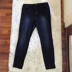 BDG High Rise Twig Ankle Black Jeans