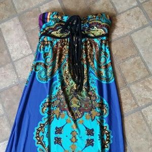 SOLD Full length Beautiful Dress LIKE NEW!