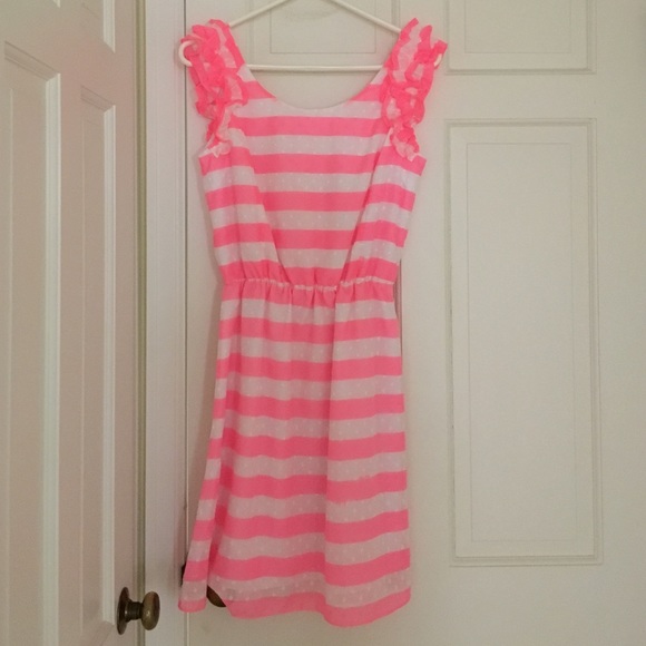 Lilly Pulitzer Danna Dress in Florescent Pink
