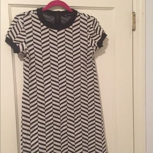 Zara black&white dress