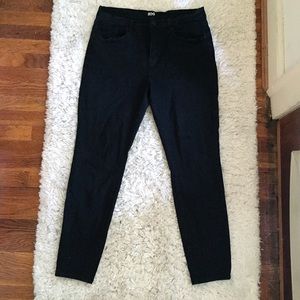 BDG High Rise Twig Ankle Black Jeans