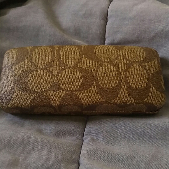 Coach glasses case