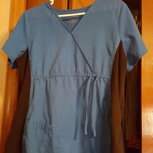 Royal Blue Maternity Scrubs set