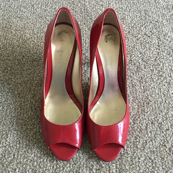 Red heels! Nine West