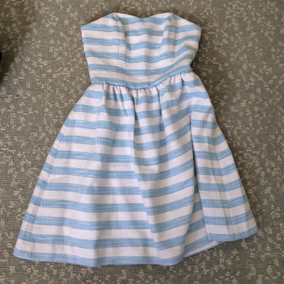 Lily Pulitzer Flutter Blue Dress - Picture 1 of 4